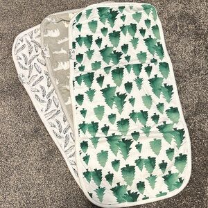 Copper Pearl Burp Cloth Set - Like New